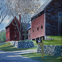 Vermont-Farm by Dudek Paul
